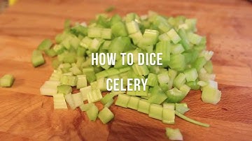 How to dice celery | by @cooksmarts
