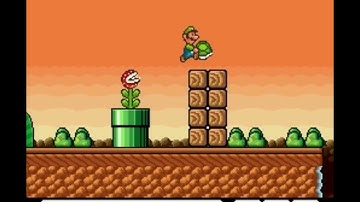 SMB3 for Super Mario All-Stars Custom Level #530 - Sunrise Cavern