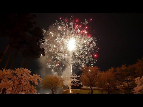 【4K】2019高田城観桜会「桜」DA PUMPでミュージックスターマイン!ダパンプ桜