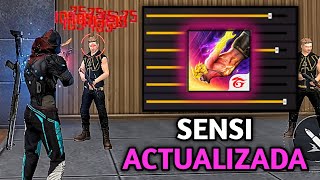 SENSIBILIDAD ACTUALIZADA ⚙️ para dar TODO ROJO 🩸 en FREE FIRE Kenay1m