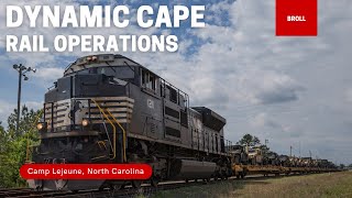 Watch U.S. Marines Conduct Rail Operations aboard Camp Lejeune, North Carolina by Team MLG 729 views 3 years ago 2 minutes, 49 seconds