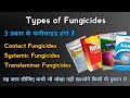Types of Fungicides | कितने प्रकार के फंगीसाइड होते है |Classification of fungicides |Mode of Action