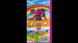 Barney's Adventure Bus (1997 VHS, 2004 Reprint)