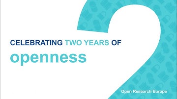 Open Research Europe: 2 years of open access publishing