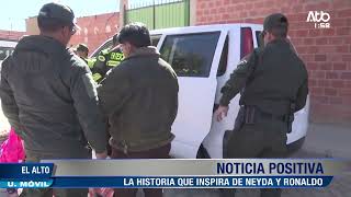 Police and ATB complete solidarity campaign with donation to couple in San Roque, El Alto screenshot 2