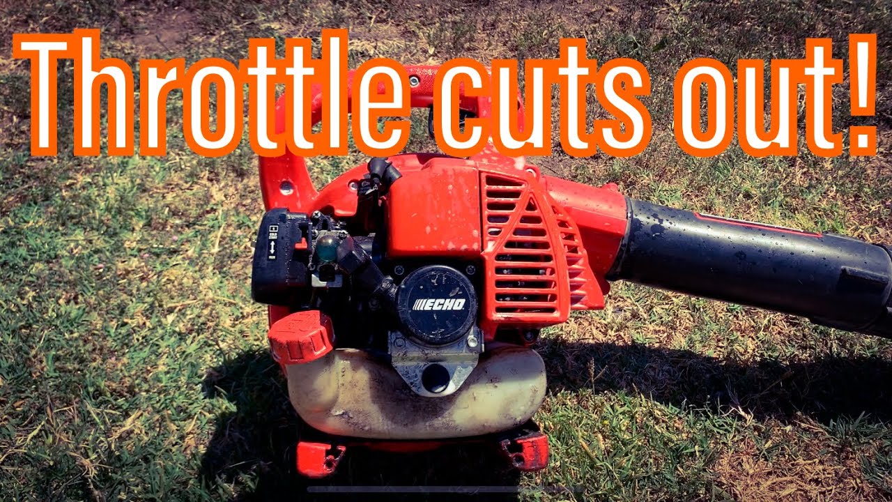 Fix Echo Blower that Loses Power YouTube