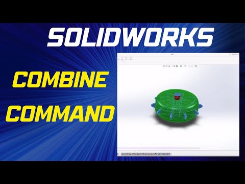 How to use Combine Command in SOLISWORKS Direct Editing Tool