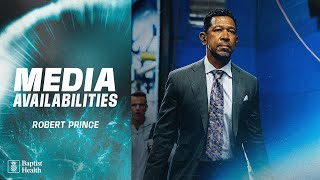 Robert Prince meets with the media | Miami Dolphins