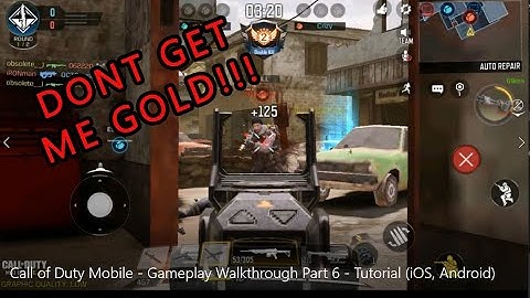 Call of Duty Mobile   Gameplay Walkthrough Part 6   Tutorial iOS, Android