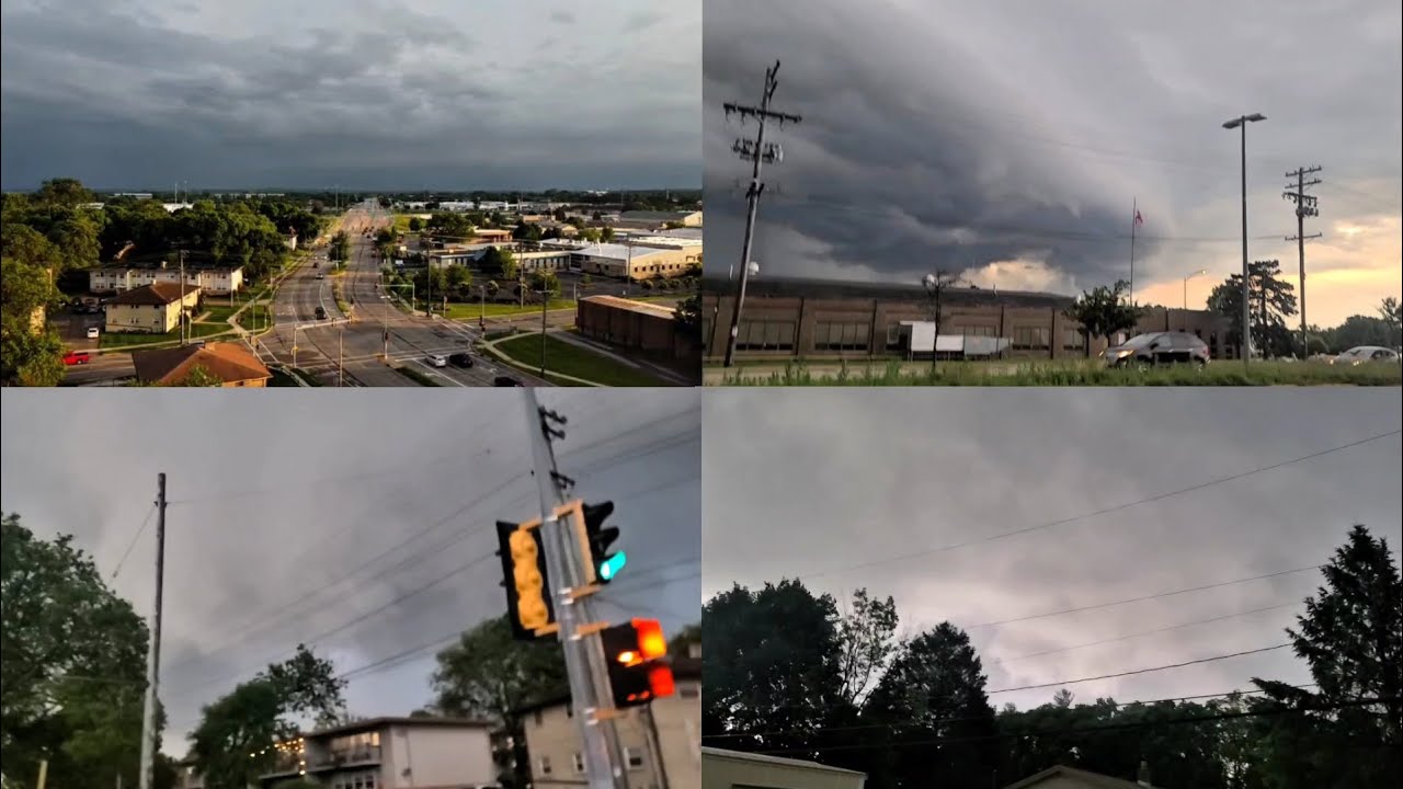 6/4/24 Severe Storms roll through Madison Wisconsin - YouTube