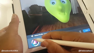 Sculpting and painting with ARKit | by @fabinrasheed