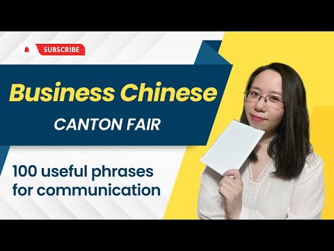100 Essential Business Sentences Business Chinese Conversational Phrases Words Canton Fair