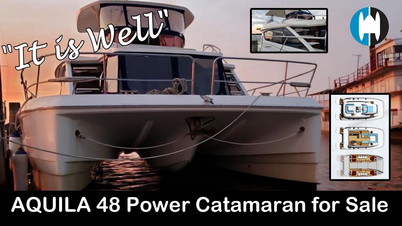 AQUILA 48 Power Catamaran For Sale | 