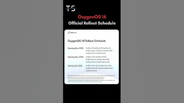 🚀 OxygenOS 16 Official Rollout Schedule + Top New Features 🔥 | OnePlus Update 2025