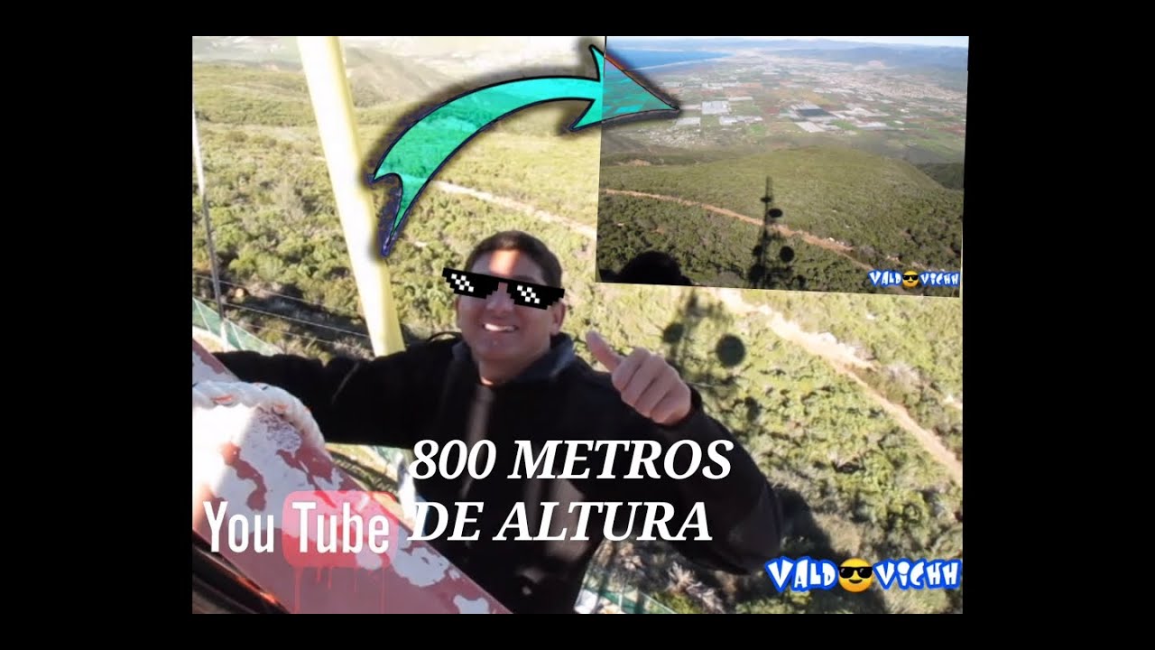 Escalando el Cerro de las Animas a 🔥800🔥 mts. Sobre nivel del Mar. No creerán lo que pasó.😎