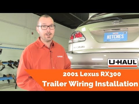 2001 Lexus RX300 Trailer Wiring Installation