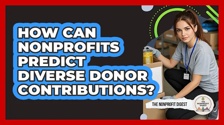How Can Nonprofits Predict Diverse Donor Contributions?