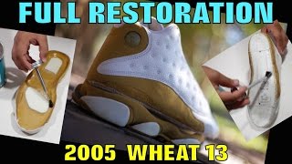 2005 AIR JORDAN WHEAT 13 RESTORATION!!