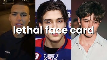 How to build a lethal face card (looksmaxxing secrets)