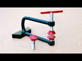 Instructions how to make simple c clamps | C clamp diy