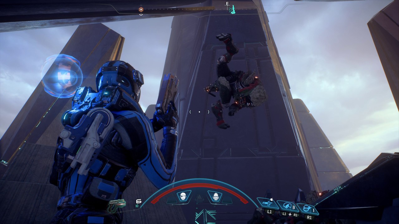 Mass Effect™: Andromeda PS4 - Floating enemy glitch - YouTube