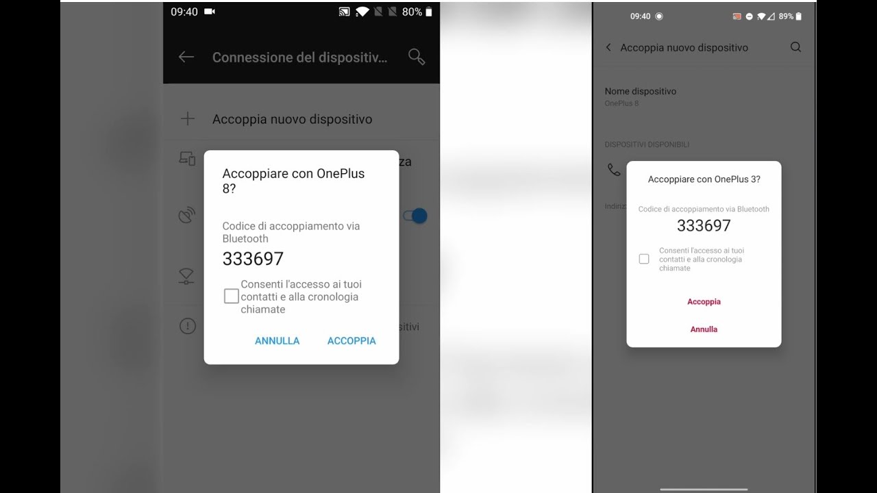 Come accoppiare con il bluetooth smartphone e tablet Android per trasferire  file - YouTube