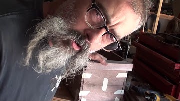 clueless woodworking black walnut box part 2