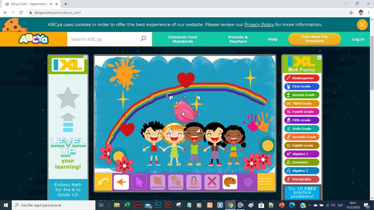 AbcYa Paint Programma Di Disegno Online Per Bambini Cose Da Mamme