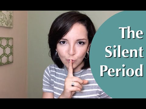 What is the silent period?