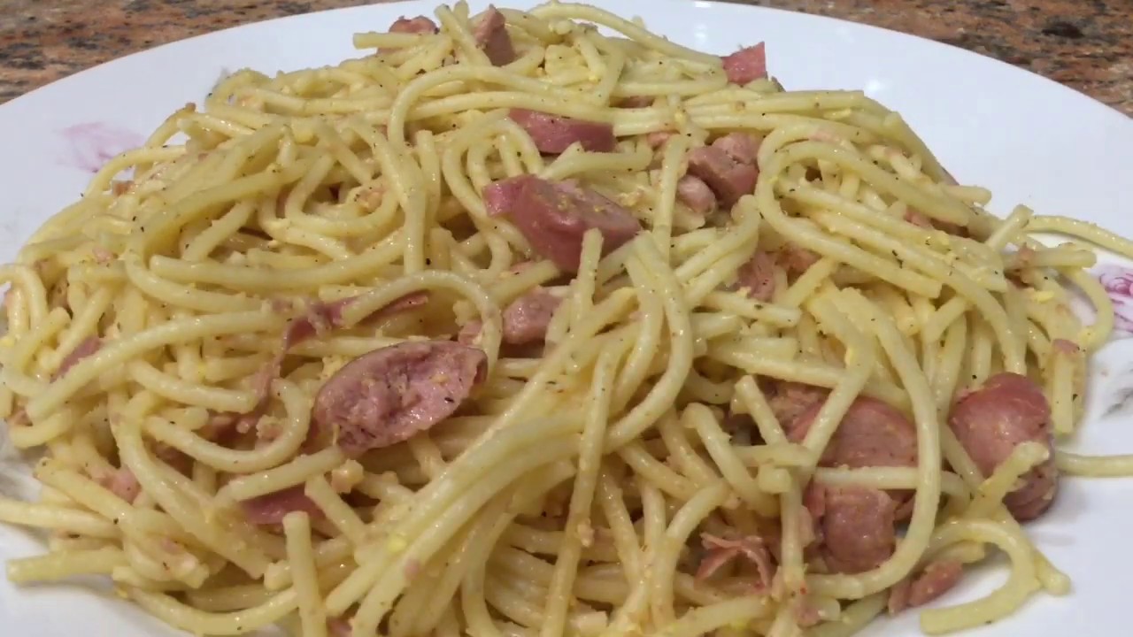 Sausage and Egg Spaghetti | Quick & Easy Pantry Recipes - YouTube