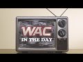WAC in the Day - November 2, 2017