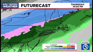 FORECAST: Temperatures begin to slightly dip; increasing chance for rain