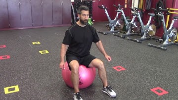 Torso Rotation on Stability Ball