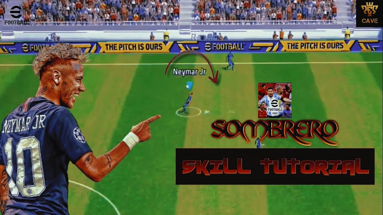 Sombrero Skill Tutorial Efootball 2023 Mobile PES Mobile YouTube