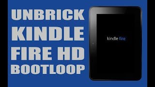 How To Fix a Soft Bricked Kindle Stuck in a Boot Loop | Tutorial | Kindle Fire HD 7 | RC Films screenshot 4