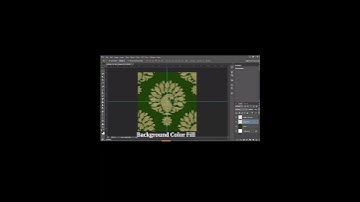 How to make Brocade design Digital easy offset repeat pattern in photoshop #shorts #youtubeshorts