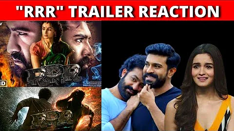 RRR Trailer REACTION | RRR Trailer Review | NTR, Ramcharan, Ajay Devgn | Alia Bhatt | SS Rajamouli