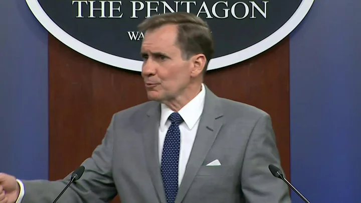 DOD Secretary John Kirby Holds Press Briefing | LIVE