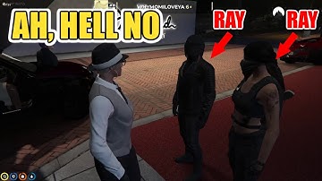 Claire sees Ray Mond with Ray Romanov and gets the wrong impression | GTAV RP - NO PIXEL