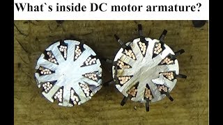 What&#39;s inside DC armature? Cutting Makita DC armature motor to check what&#39;s inside in it I Handyman