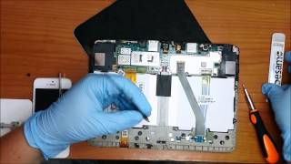 Samsung Tab Pp5200 Disembly Change Micro Usb-Microphone