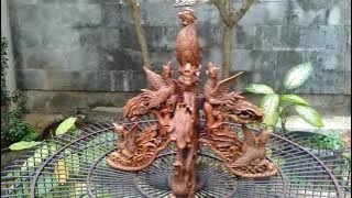 SANGKAR MURAI UKIR BURUNG HONG TERMAHAL DI DUNIA