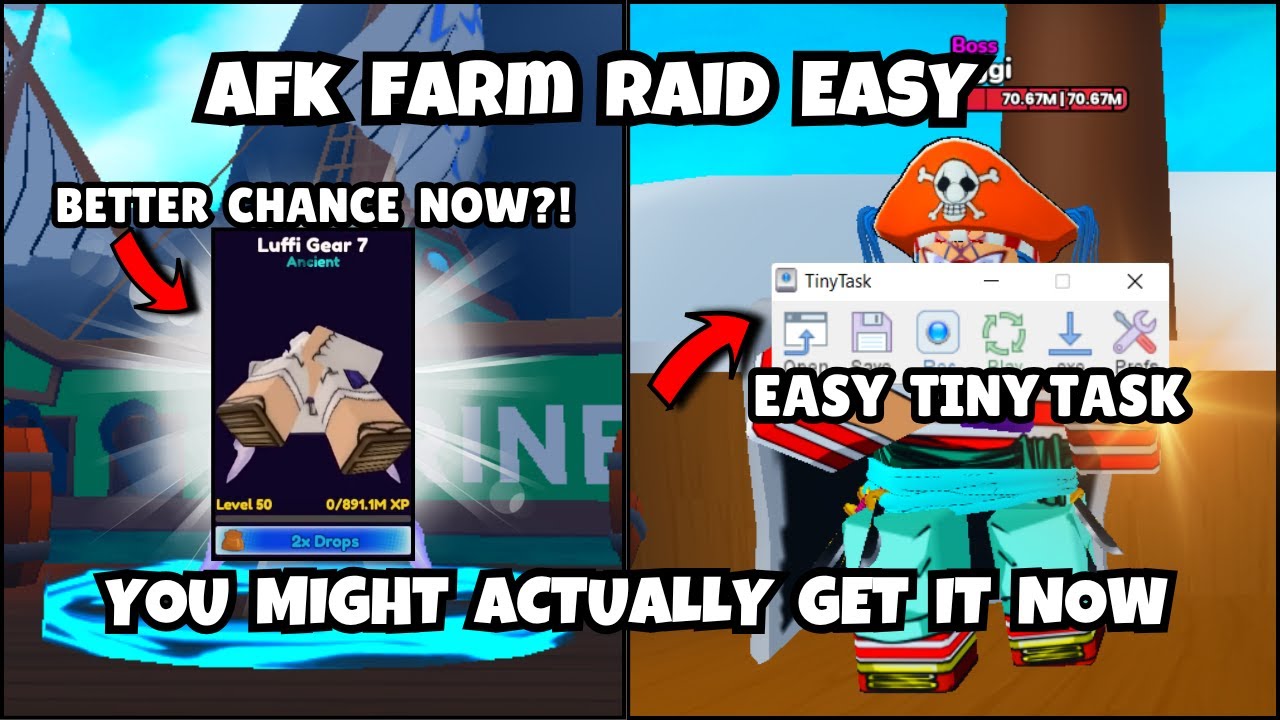 How to AFK Raid Mode in Anime Shadow 2 | Get Luffy Easy & Items!! - YouTube