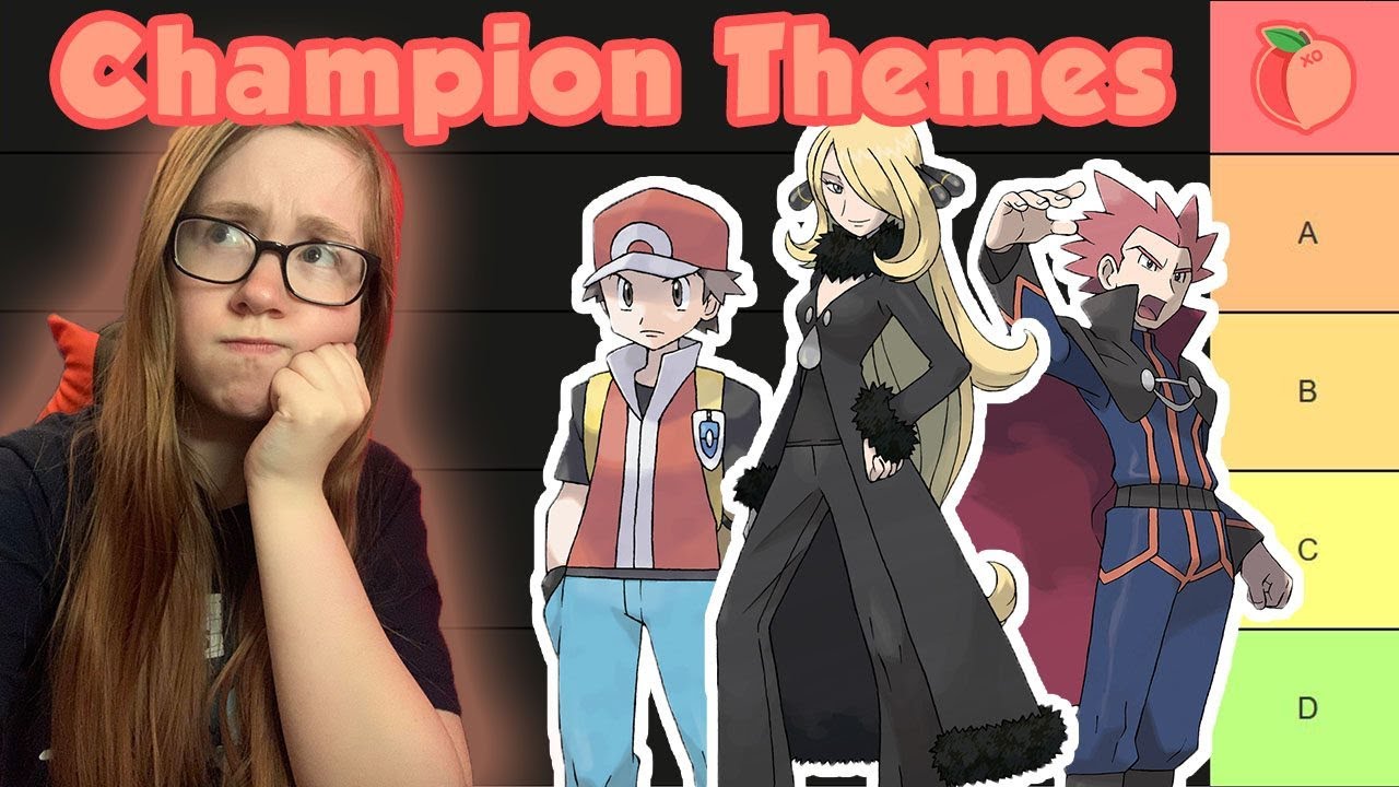 MUSICIAN RANKS POKEMON CHAMPION THEMES!