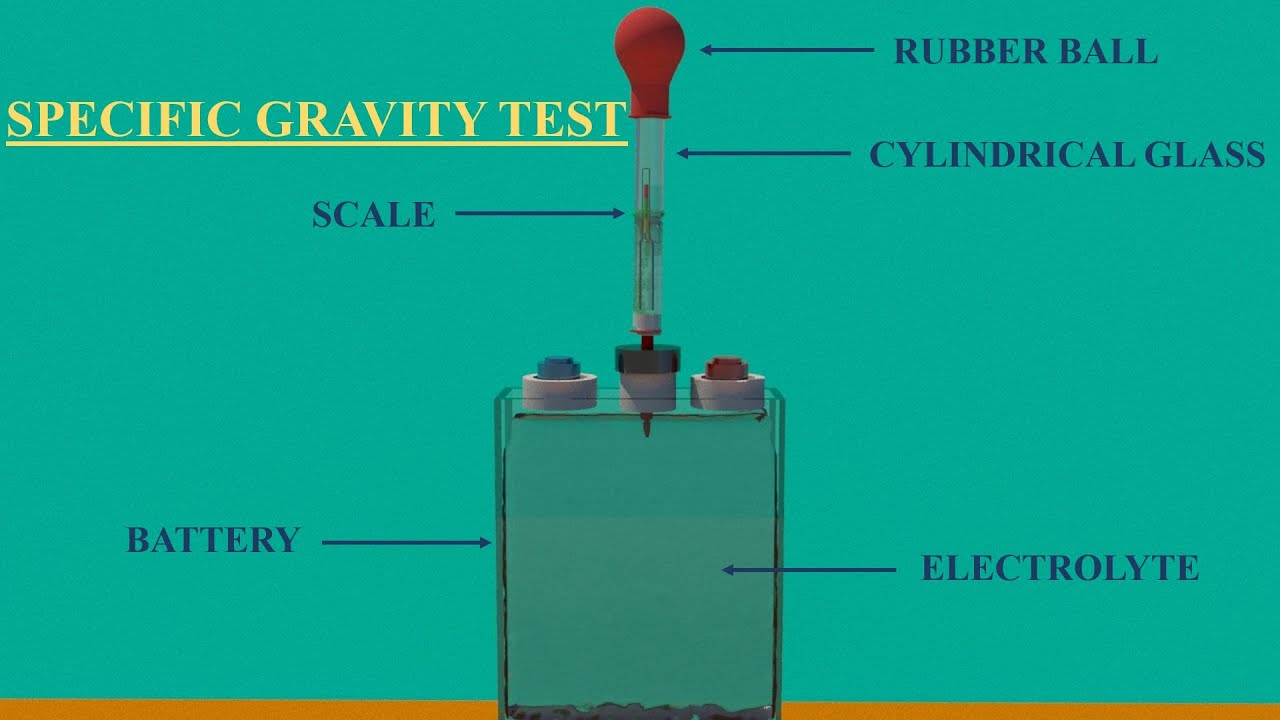 Digital Battery Hydrometer, Specific Gravity Tester