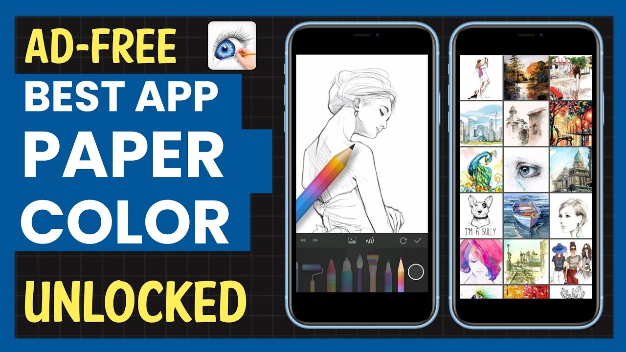 Best Free Paper Color App for Android - YouTube