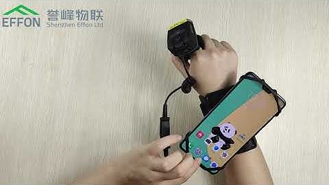 Effon Wired Wearable 2D Ring Scanner EF02 with OTG function