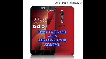 HOW TO FLASH ASUS ZENFONE 2 2GB ZE550ML (Official Firmware)