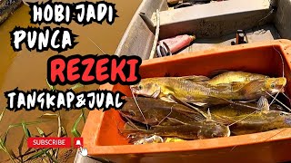 HOBI JADI PUNCA REZEKI.BUBU IKAN BAUNG.TANGKAP DAN JUAL #vlog190 #unlimitedhobby #unlimitedfishing 