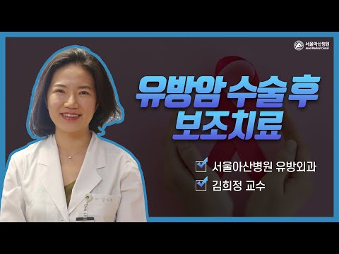 [유방암의 보조치료] 유방암 수술 후의 보조치료